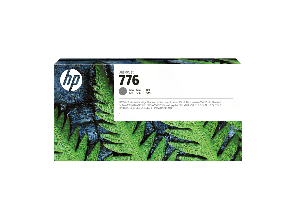 HP 776 1-liter Gray Ink Cartridge