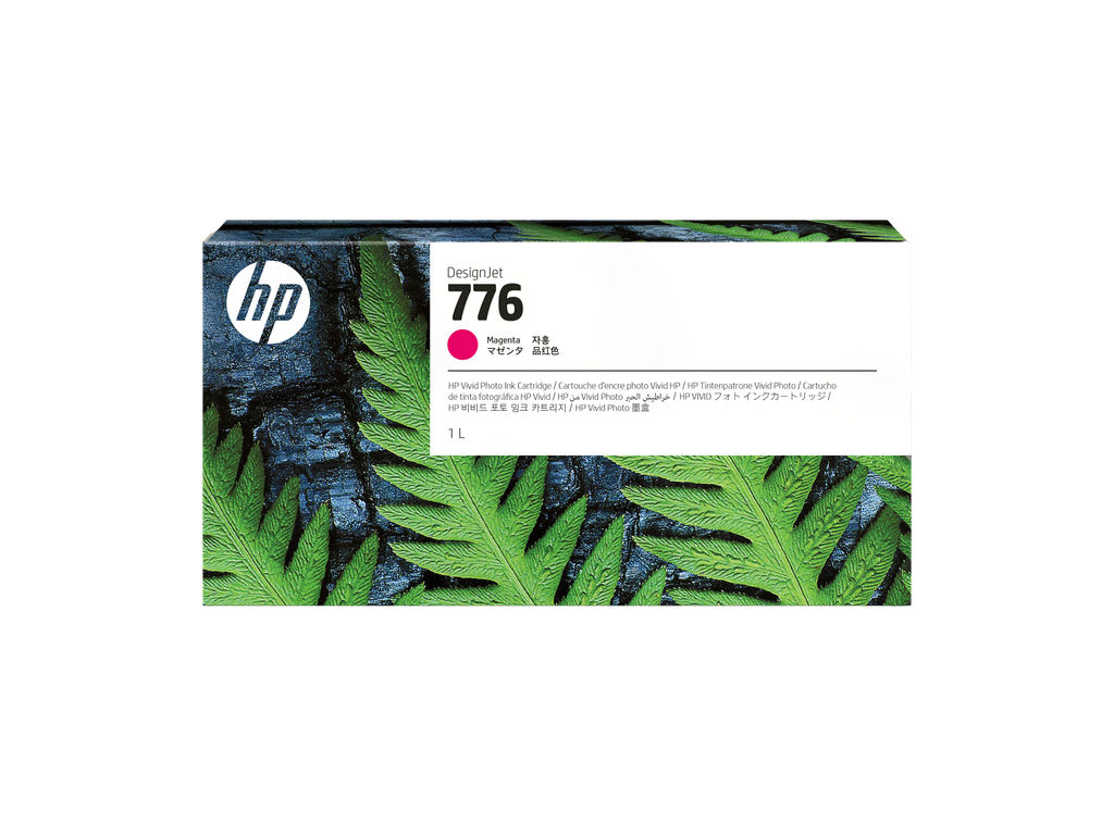 HP 776 1-liter Magenta Ink Cartridge