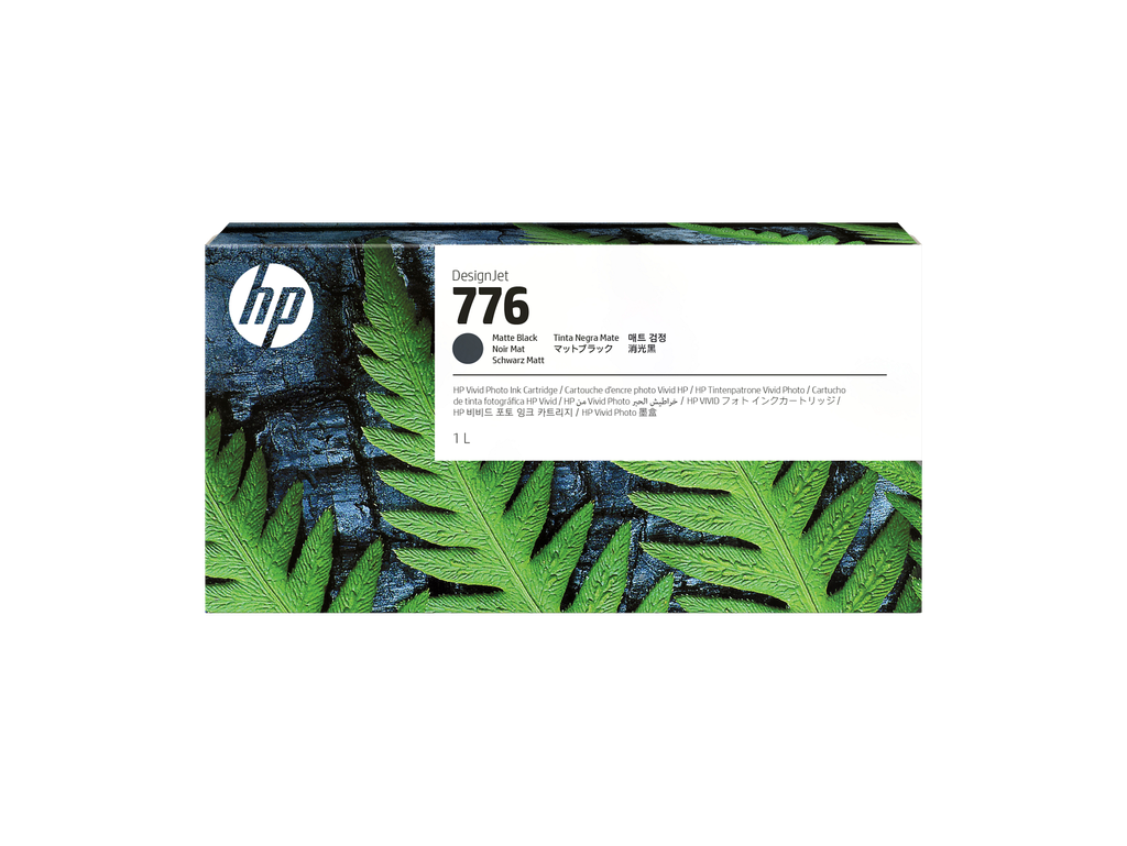 HP 776 1-liter Matte Black Ink Cartridge