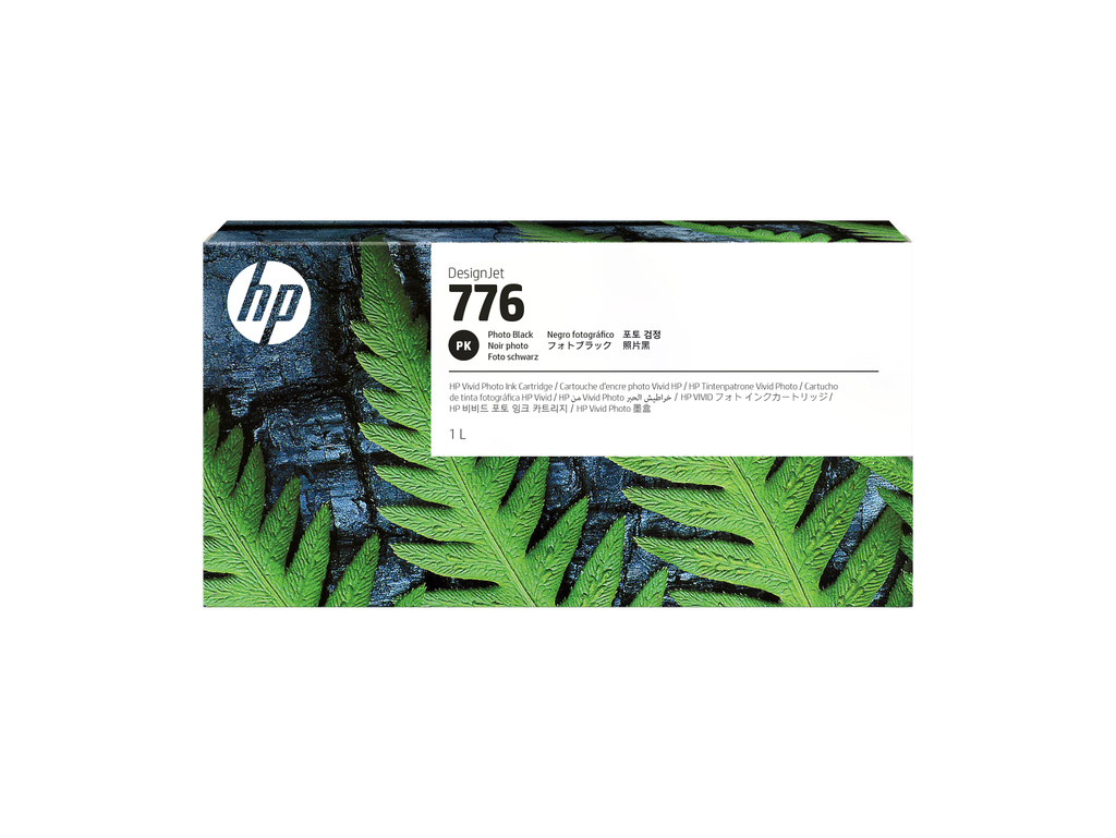 HP 776 1-liter Photo Black Ink Cartridge