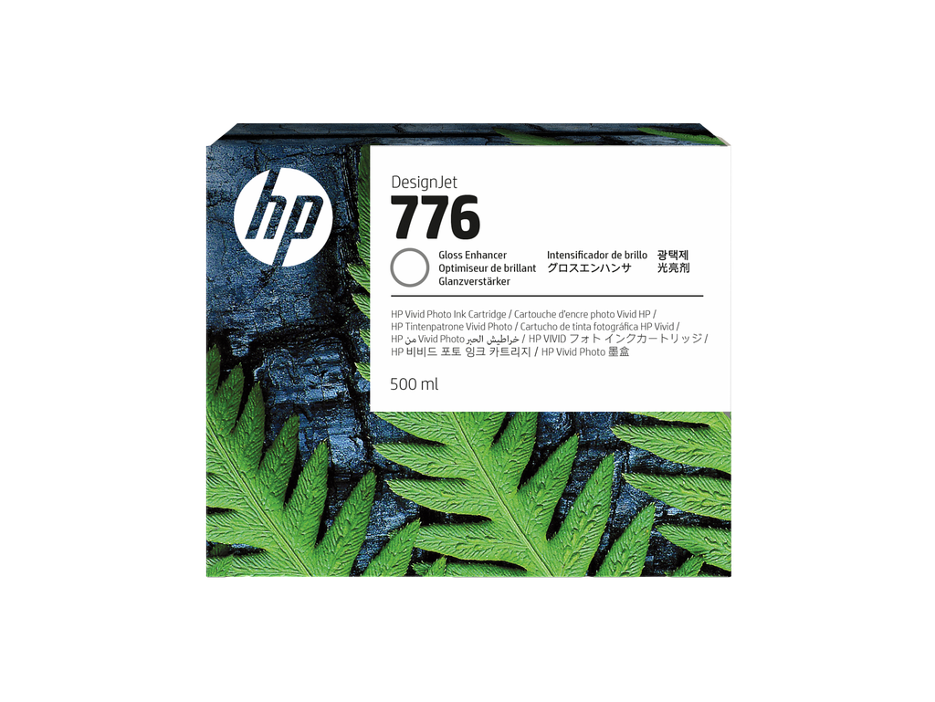 HP 776 500-ml Gloss Enhancer Ink Cartridge