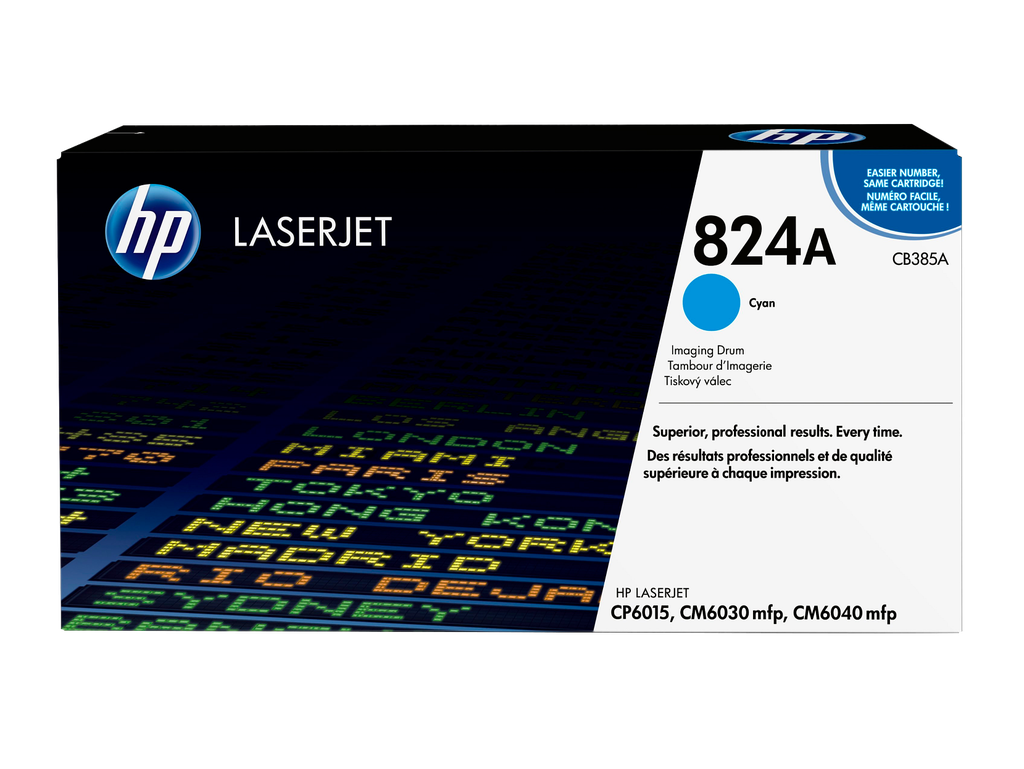 HP 824A Cyan Original LaserJet Toner Cartridge