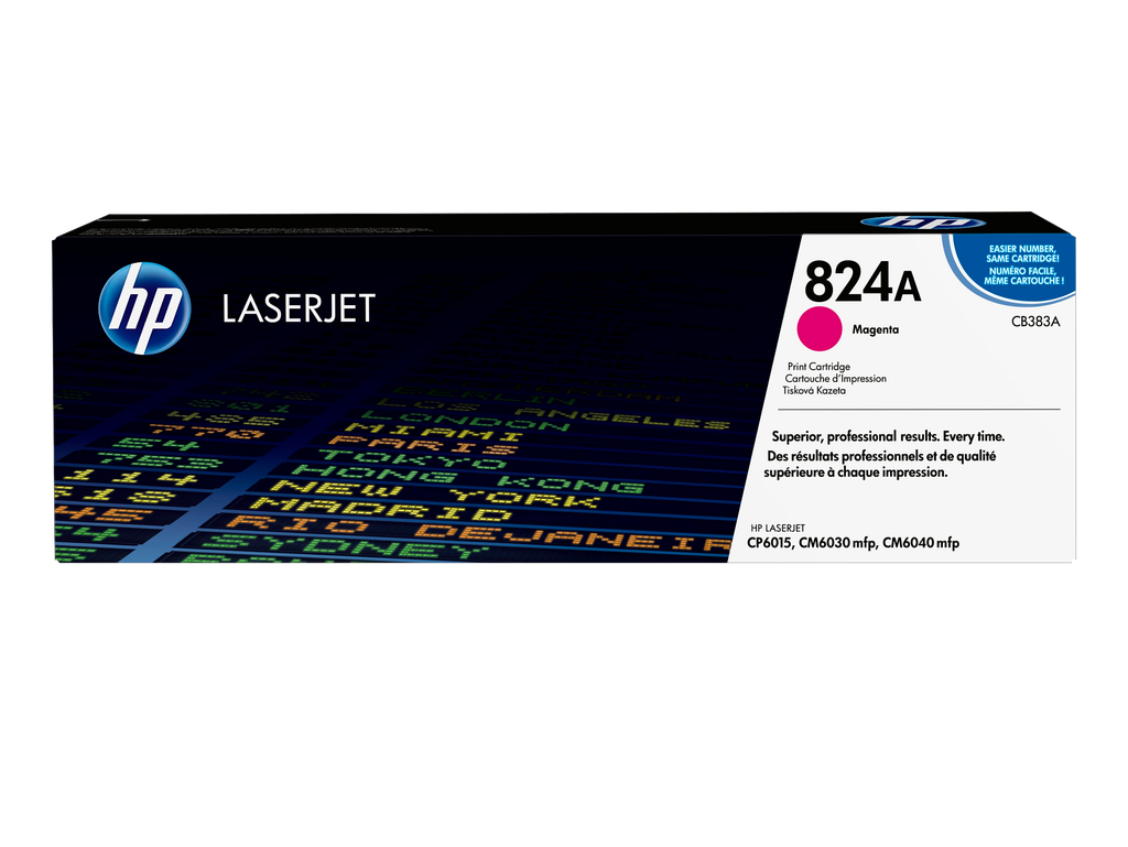 HP 824A Magenta Original LaserJet Toner Cartridge