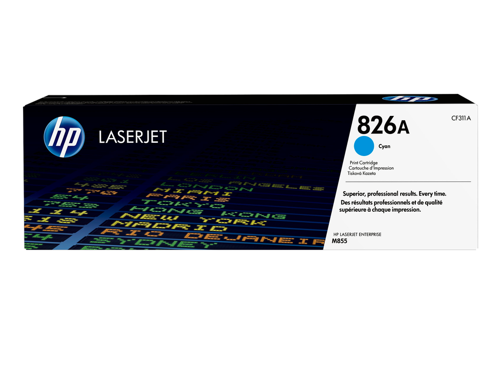 HP 826A Cyan Original LaserJet Toner Cartridge