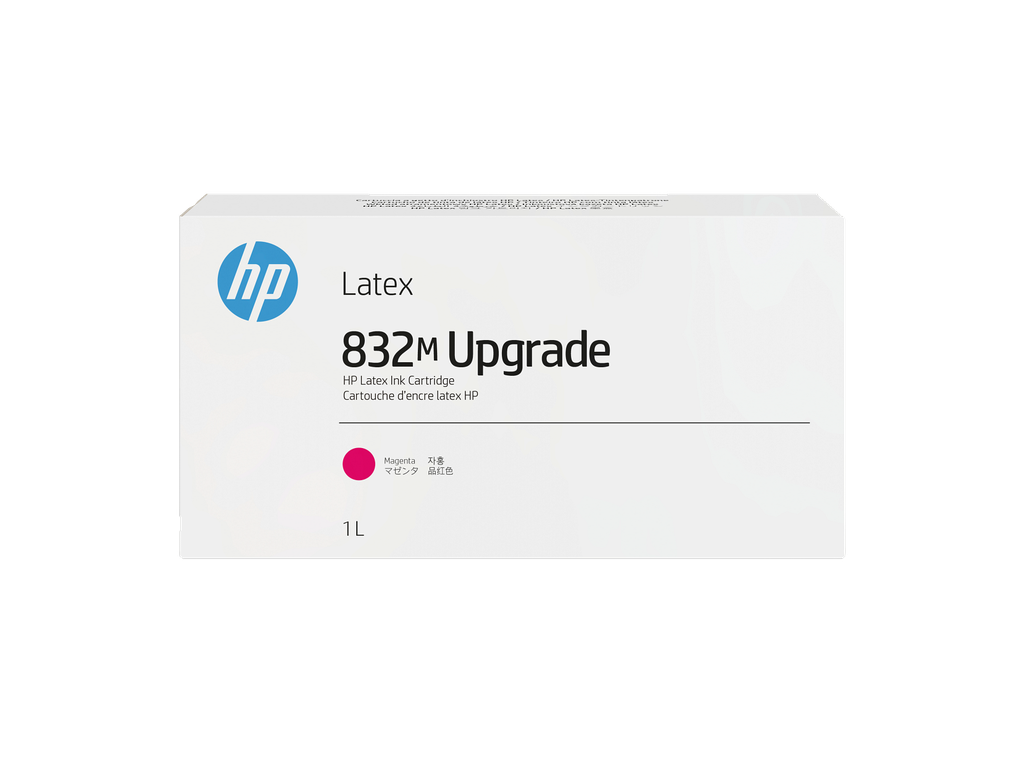 HP 832M Upgrade Magenta Latex Ink Cartridge