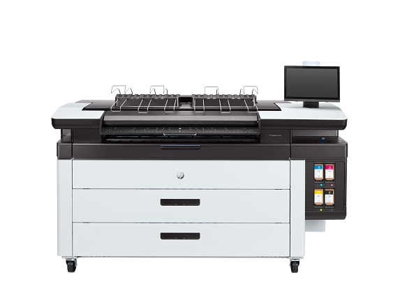 HP PageWide XL 3950 40-in Multifunction Printer with Top Stacker