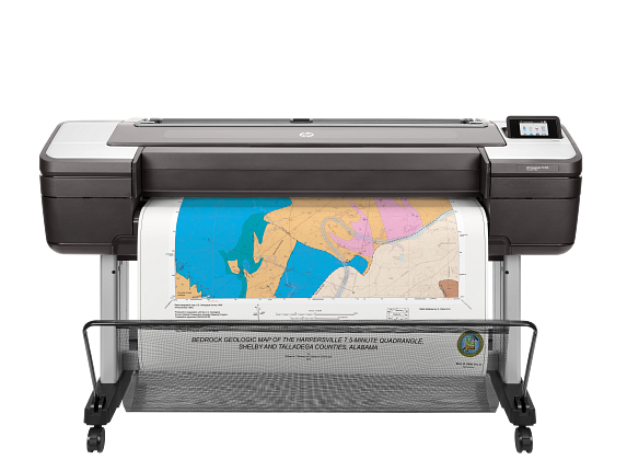 HP DesignJet T1700 44-in PostScript Printer