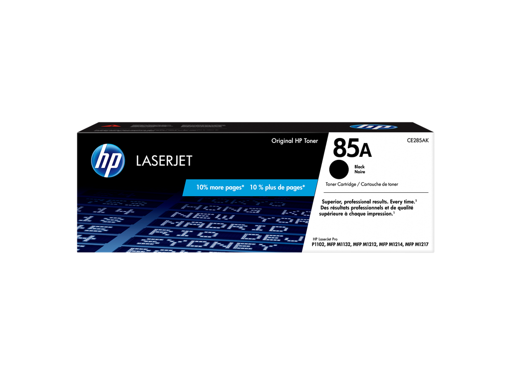 HP 85A Black Original LaserJet Toner Cartridge
