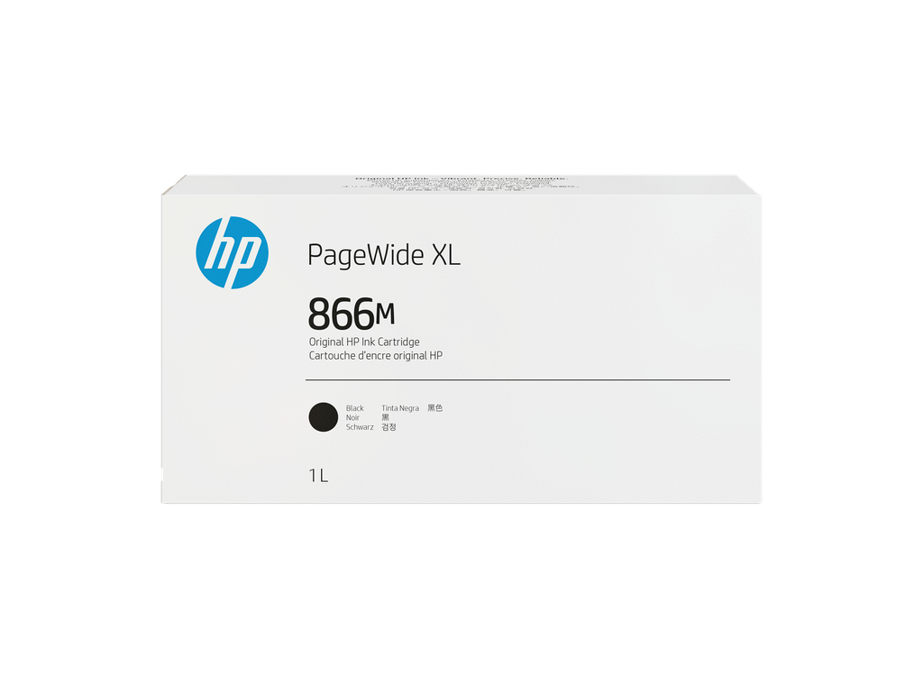 HP 866M 1-liter Black PageWide XL Ink Cartridge