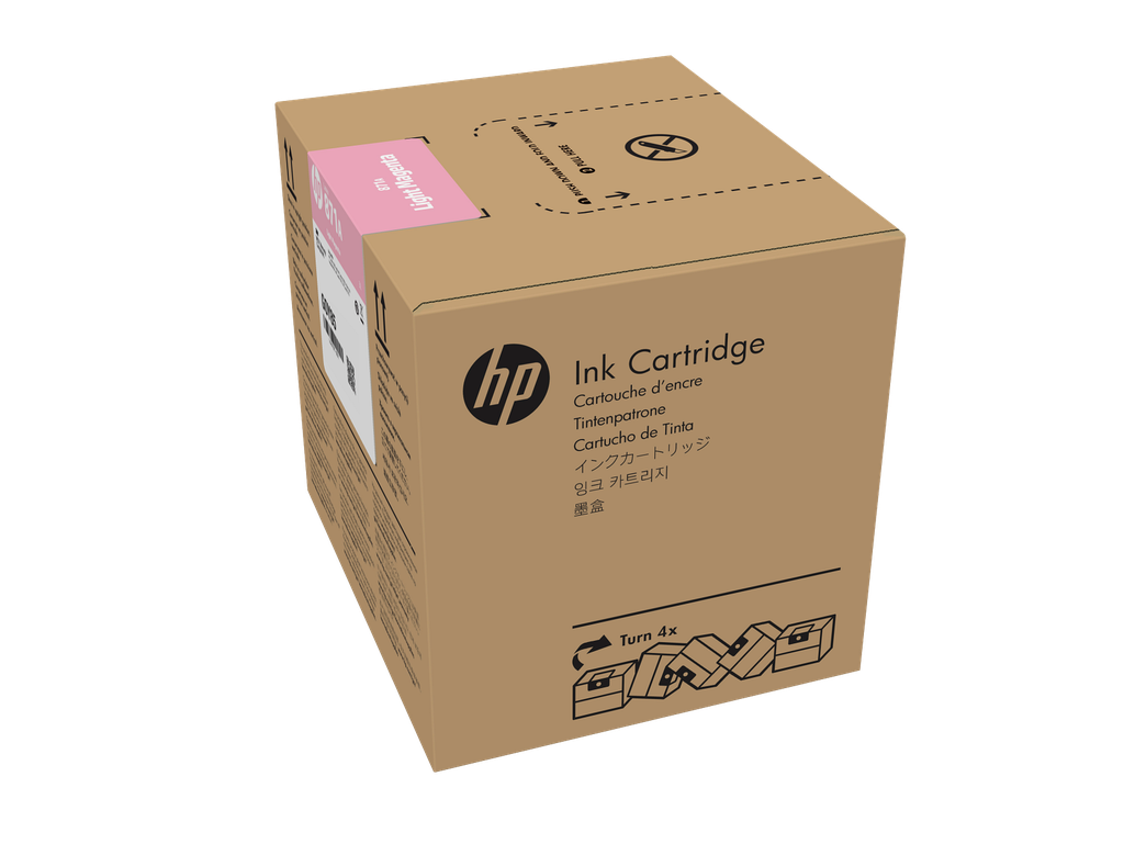 HP 871C 3-liter Light Magenta Latex Ink Cartridge