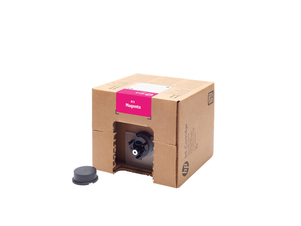 HP 873M 3-liter Magenta Latex Ink Cartridge