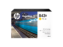 HP 843B 400-ml Yellow PageWide XL Ink Cartridge