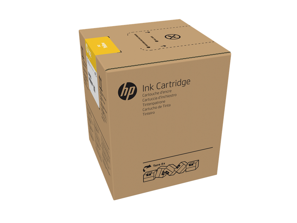 HP 882 5-liter Yellow Latex Ink Cartridge