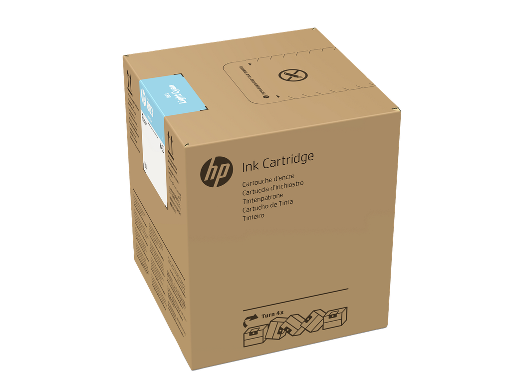 HP 883 5-liter Light Cyan Latex Ink Cartridge