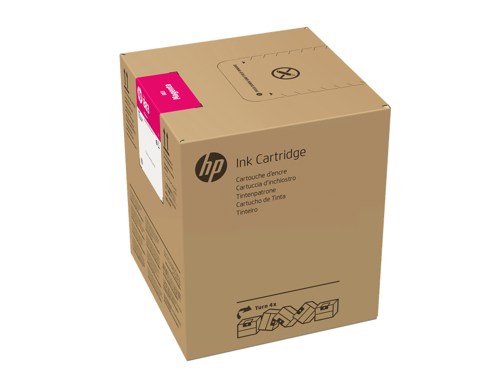 HP 883 5-liter Magenta Latex Ink Cartridge