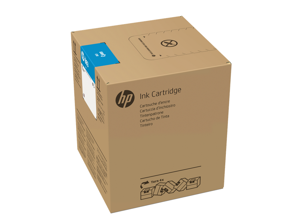 HP 883M 5-liter Cyan Latex Ink Cartridge