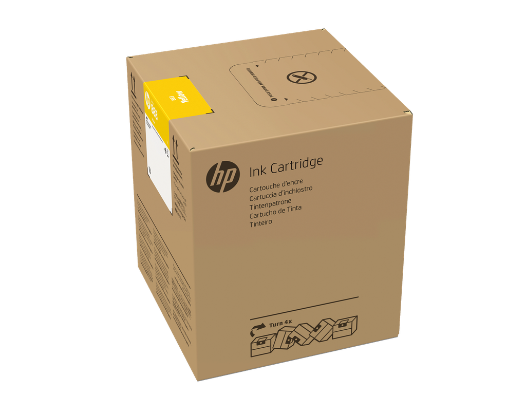 HP 883M 5-liter Yellow Latex Ink Cartridge