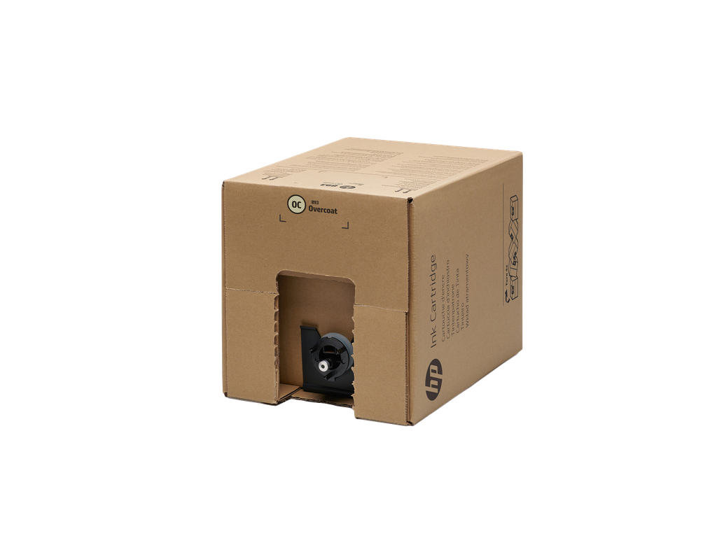 HP 893 10-liter Overcoat B Latex Ink Cartridge