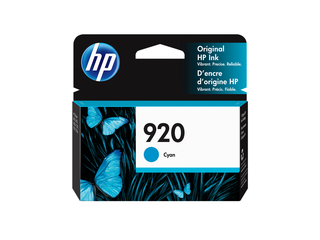 HP 920 Cyan Original Ink Cartridge