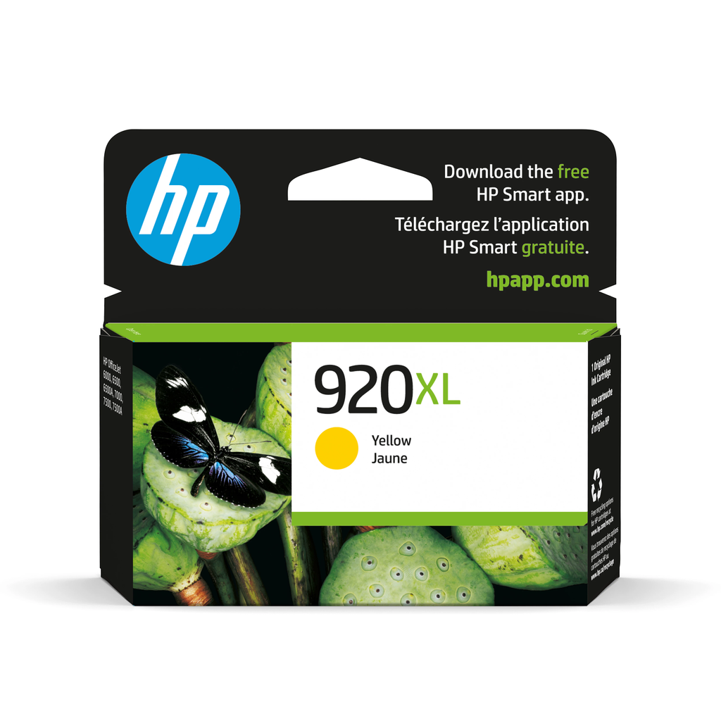 HP 920XL High Yield Yellow Original Ink Cartridge