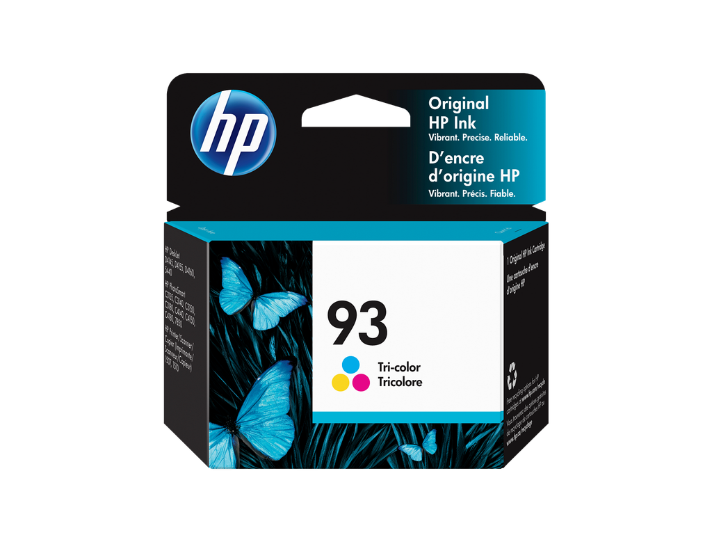 HP 93 Tri-color Original Ink Cartridge