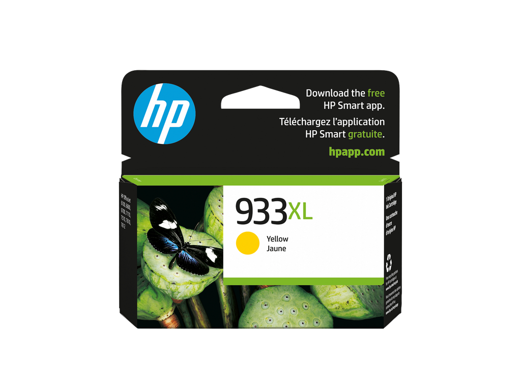 HP 933XL High Yield Yellow Original Ink Cartridge