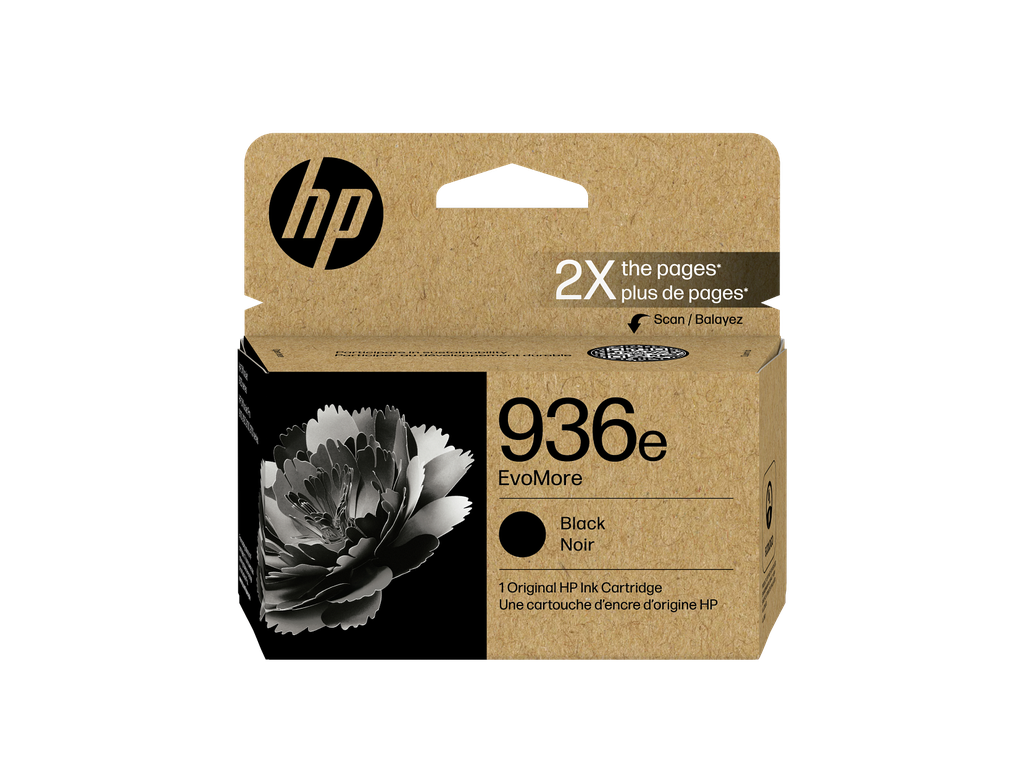 HP 936e EvoMore Black Original Ink Cartridge