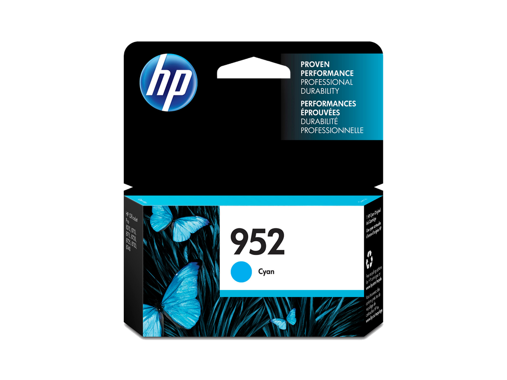 HP 952 Cyan Original Ink Cartridge