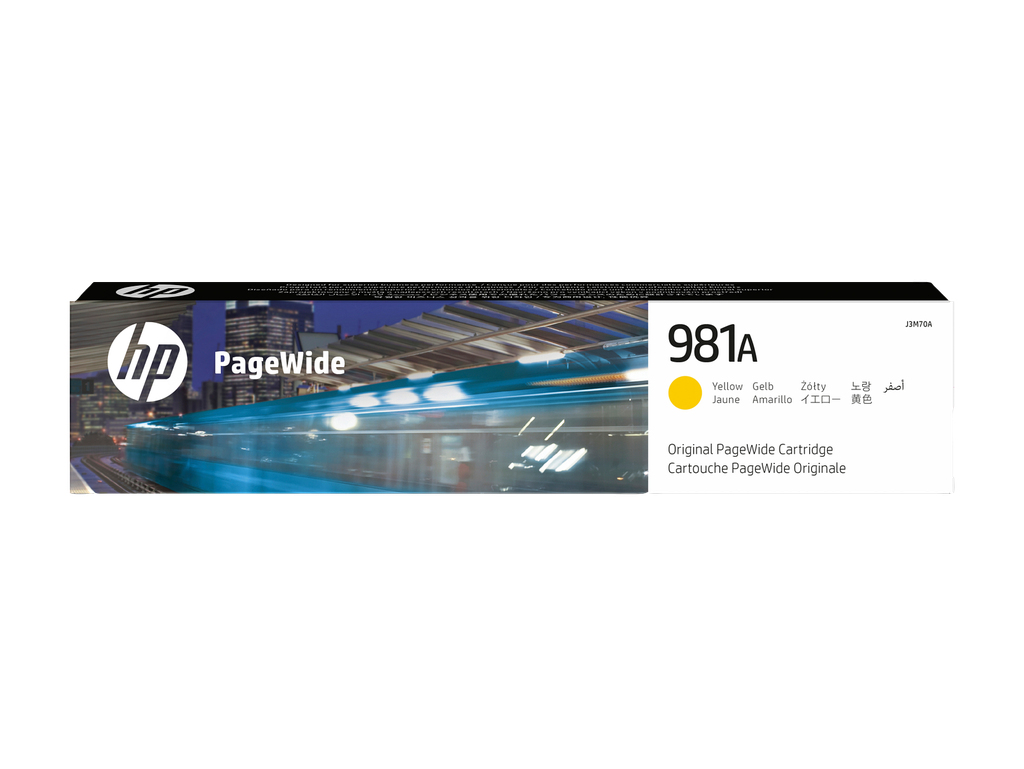 HP 981A Yellow Original PageWide Cartridge