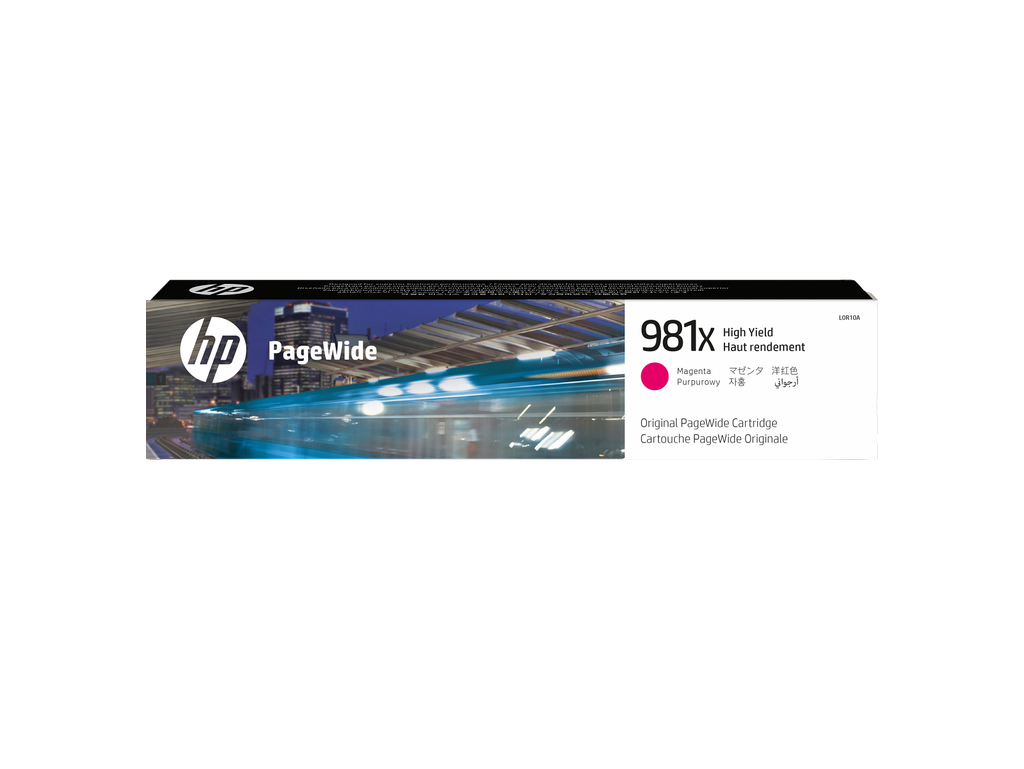 HP 981X High Yield Magenta Original PageWide Cartridge