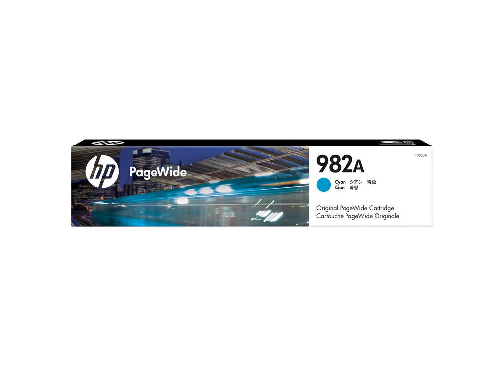 HP 982A Cyan Original PageWide Cartridge