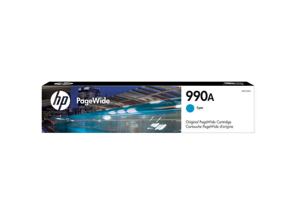 HP 990A Cyan Original PageWide Cartridge