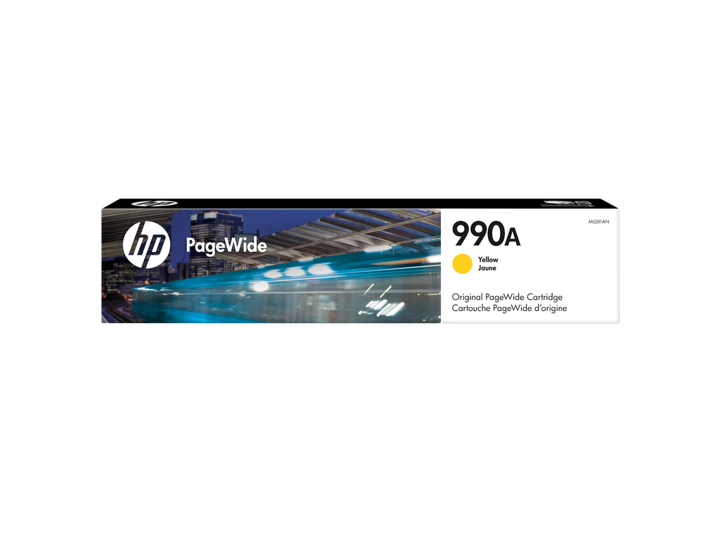 HP 990A Yellow Original PageWide Cartridge