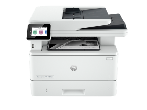 [2Z618F] HP LaserJet Pro MFP 4101fdn Printer