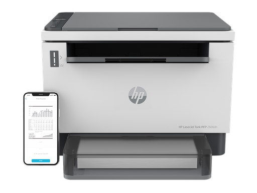 [381U0A] HP LaserJet Tank MFP 2606dn Printer