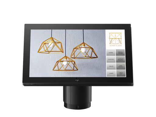 [9UK38AV] HP RCTO Engage One Pro 15.6 Landscape Touch All-in-One with Camera White PC