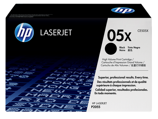 [CE505X] HP 05X High Yield Black Original LaserJet Toner Cartridge