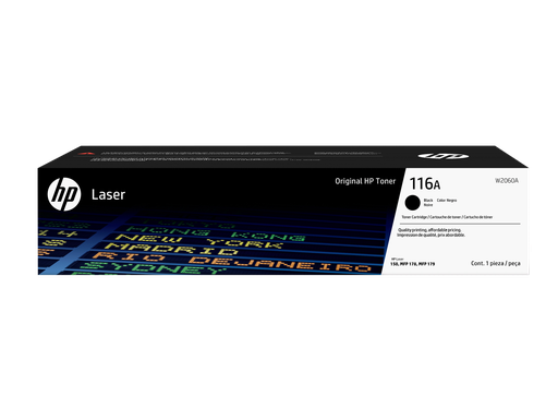 [W2060A] HP 116A Black Original Laser Toner Cartridge