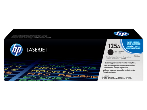 [CB540A] HP 125A Black Original LaserJet Toner Cartridge