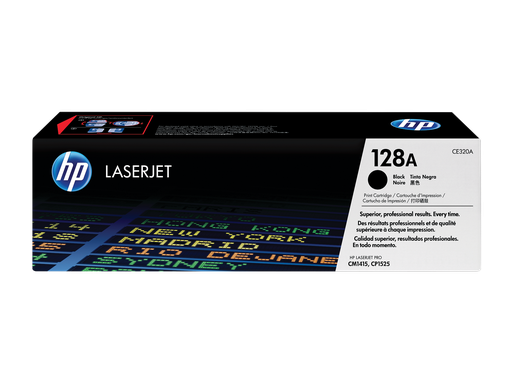 [CE320A] HP 128A Black Original LaserJet Toner Cartridge