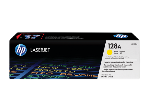 [CE322A] HP 128A Yellow Original LaserJet Toner Cartridge