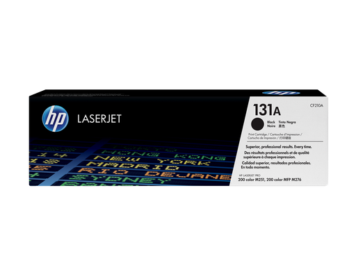 [CF210A] HP 131A Black Original LaserJet Toner Cartridge
