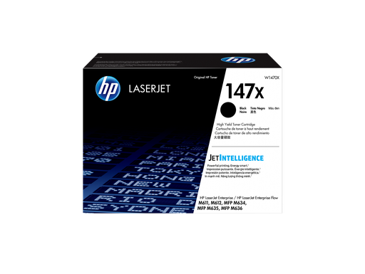 [W1470X] HP 147X High Yield Black Original LaserJet Toner Cartridge