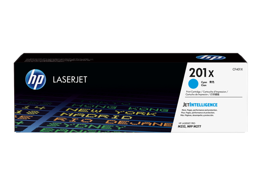[CF401X] HP 201X High Yield Cyan Original LaserJet Toner Cartridge