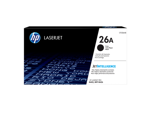 [CF226A] HP 26A Black Original LaserJet Toner Cartridge