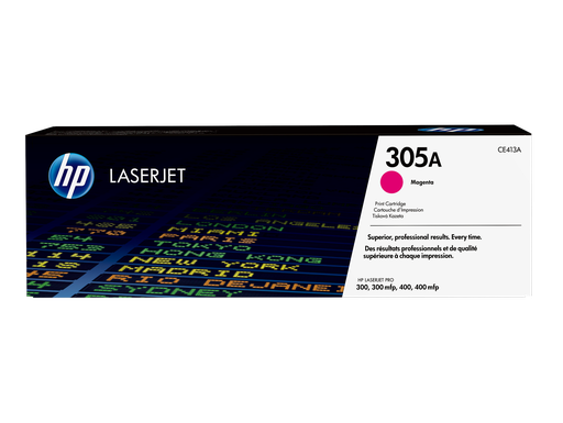 [CE413A] HP 305A Magenta Original LaserJet Toner Cartridge