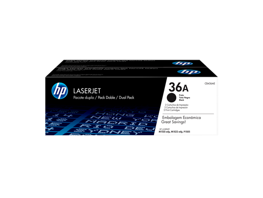 [CB436A] HP 36A Black Original LaserJet Toner Cartridge