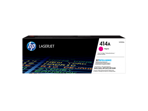[W2023A] HP 414A Magenta Original LaserJet Toner Cartridge