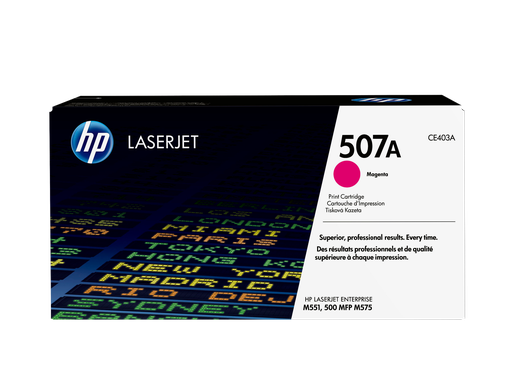 [CE403A] HP 507A Magenta Original LaserJet Toner Cartridge