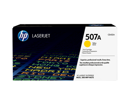 [CE402A] HP 507A Yellow Original LaserJet Toner Cartridge